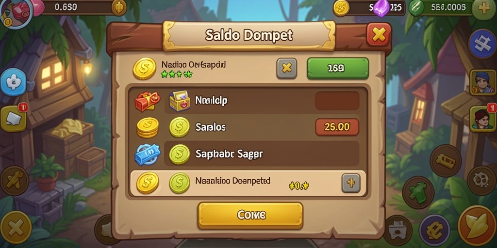 Screenshot item karakter baru yang dapat dibeli.
