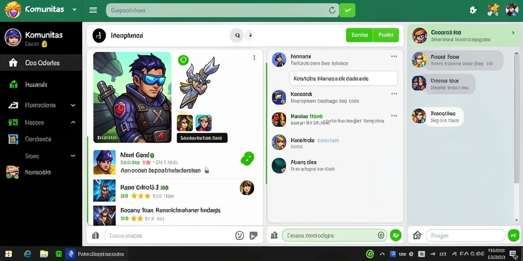 Mode multiplayer yang seru dan kompetitif.