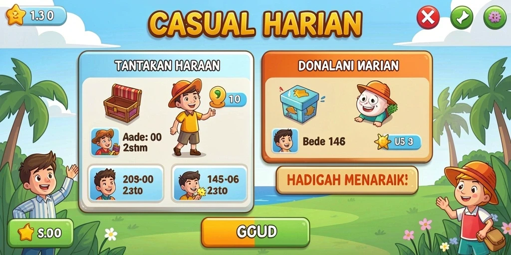 Komunitas aktif dengan fitur leaderboard yang kompetitif.