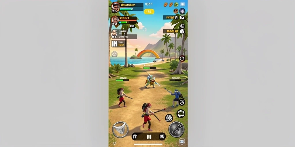 Screencapture saat pemain mencapai level tertinggi.