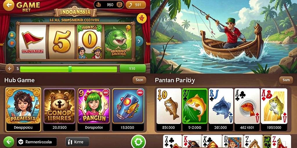 Salah satu level tantangan yang menuntut strategi dan kecepatan.