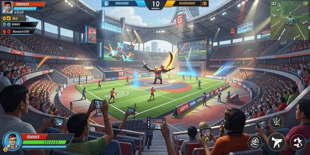 Screenshots dari level menantang yang ada di game.