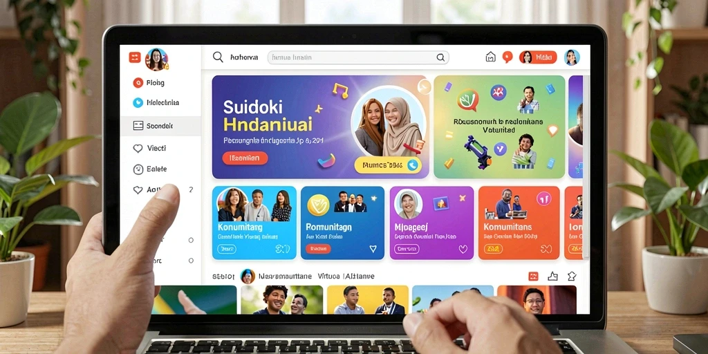 Fitur sosial yang memungkinkan interaksi dengan pemain lain.