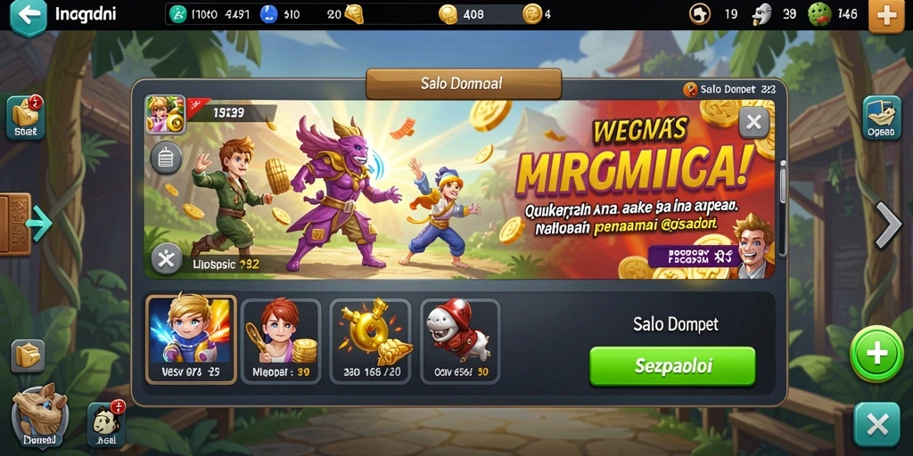 Mode permainan seru dan menantang.