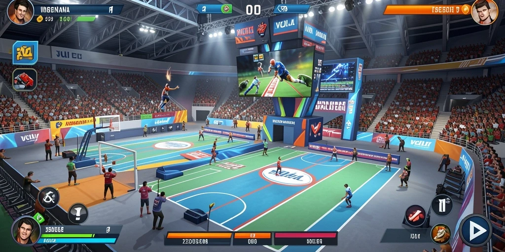 Screenshot memperlihatkan fitur multiplayer yang seru.