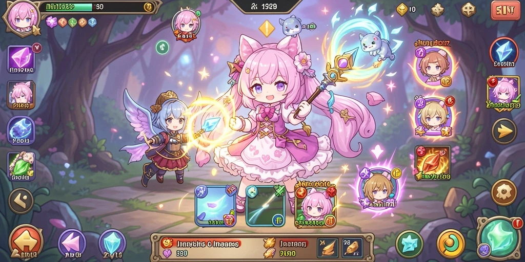 Gambaran aksi seru dalam gameplay PELUANG77.