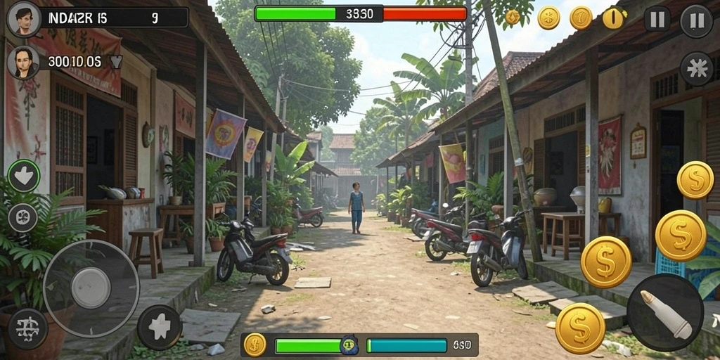Kolaborasi dengan pemain lain yang seru.